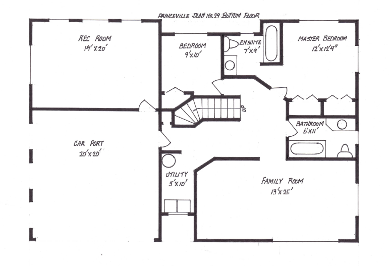Bottom Floor Plan
